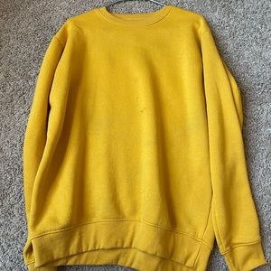 Yellow sweater